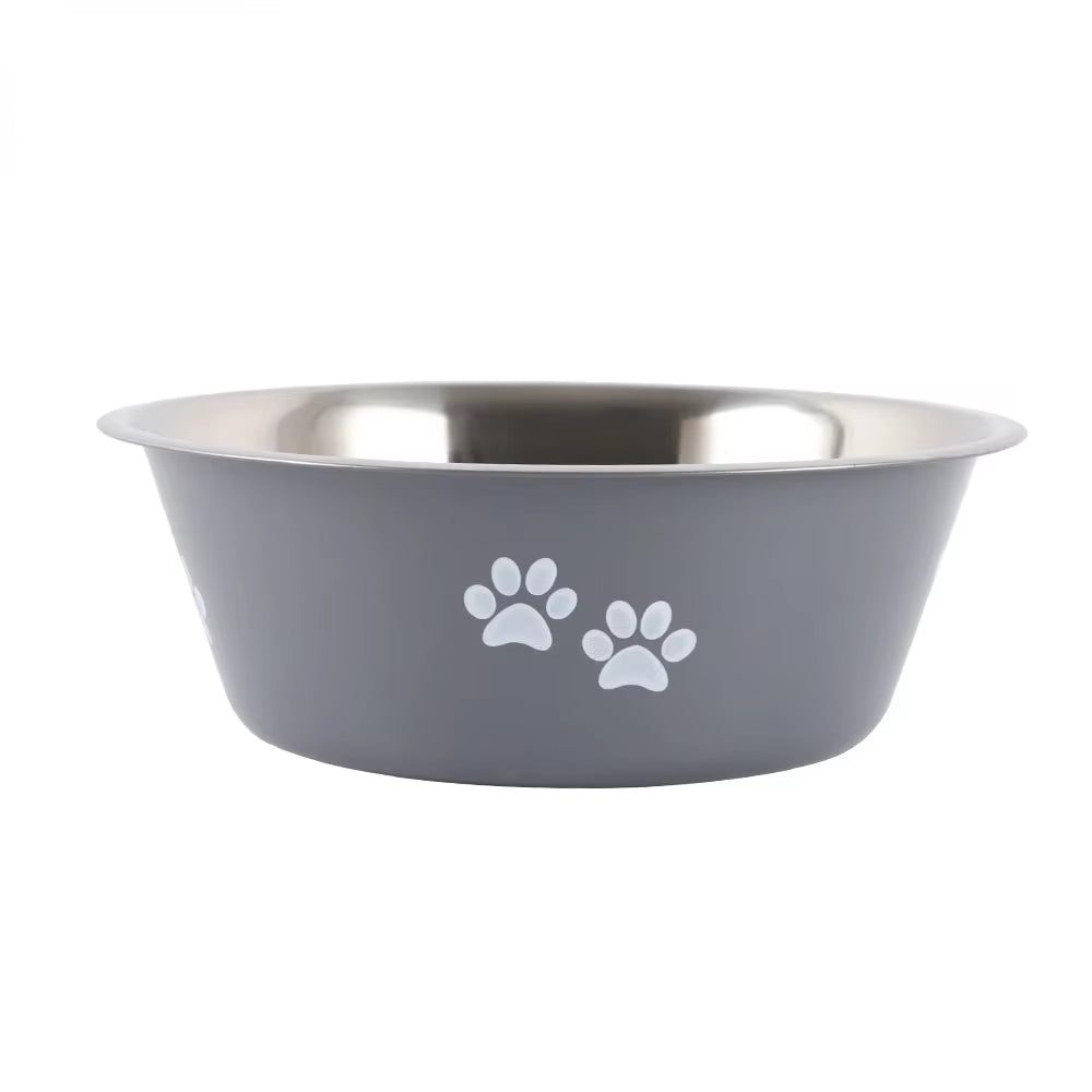 Stainless Steel Non-Slip Dog Bowls for Small, Medium, and Large Pets - Feeders and Drinkers Accessories