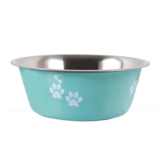 Stainless Steel Non-Slip Dog Bowls for Small, Medium, and Large Pets - Feeders and Drinkers Accessories